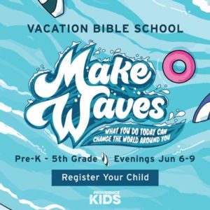 Vacation Bible School 2022 - Program & Church Online