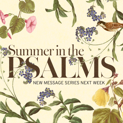 Program - Summer in the Psalms