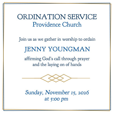 Program---Ordination-Service